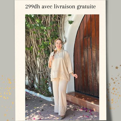🌟 Ensemble Femme Élégant – Disponible en 10 Couleurs 🌟