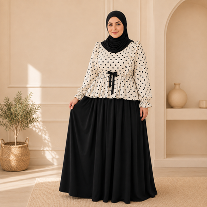Ensemble Élégance à Pois
