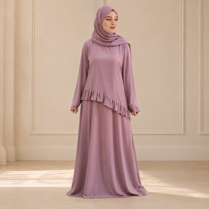 Abaya Cascade Élégance ✨