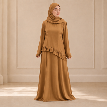 Abaya Cascade Élégance ✨