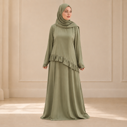 Abaya Cascade Élégance ✨