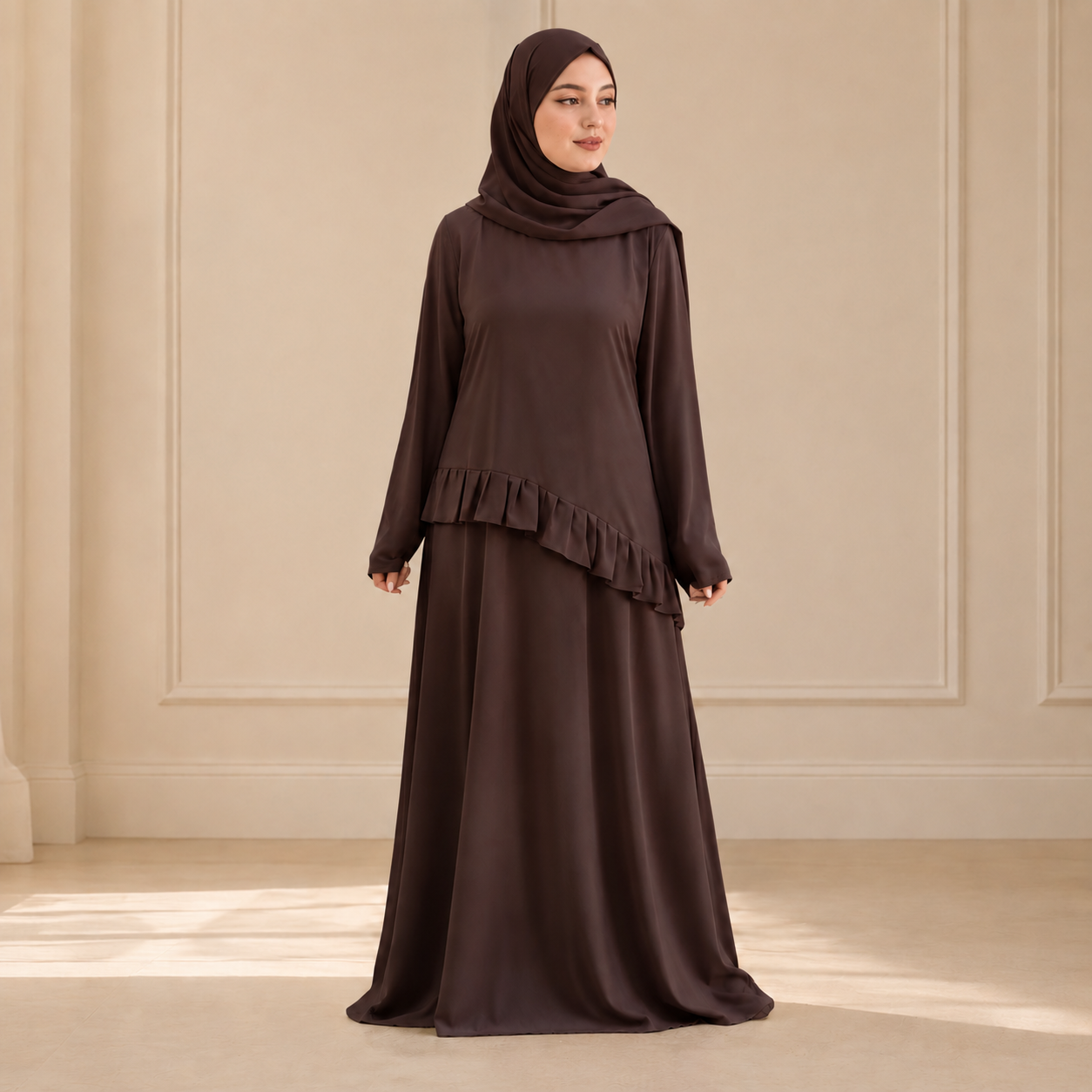 Abaya Cascade Élégance ✨