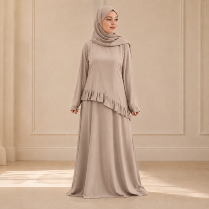 Abaya Cascade Élégance ✨