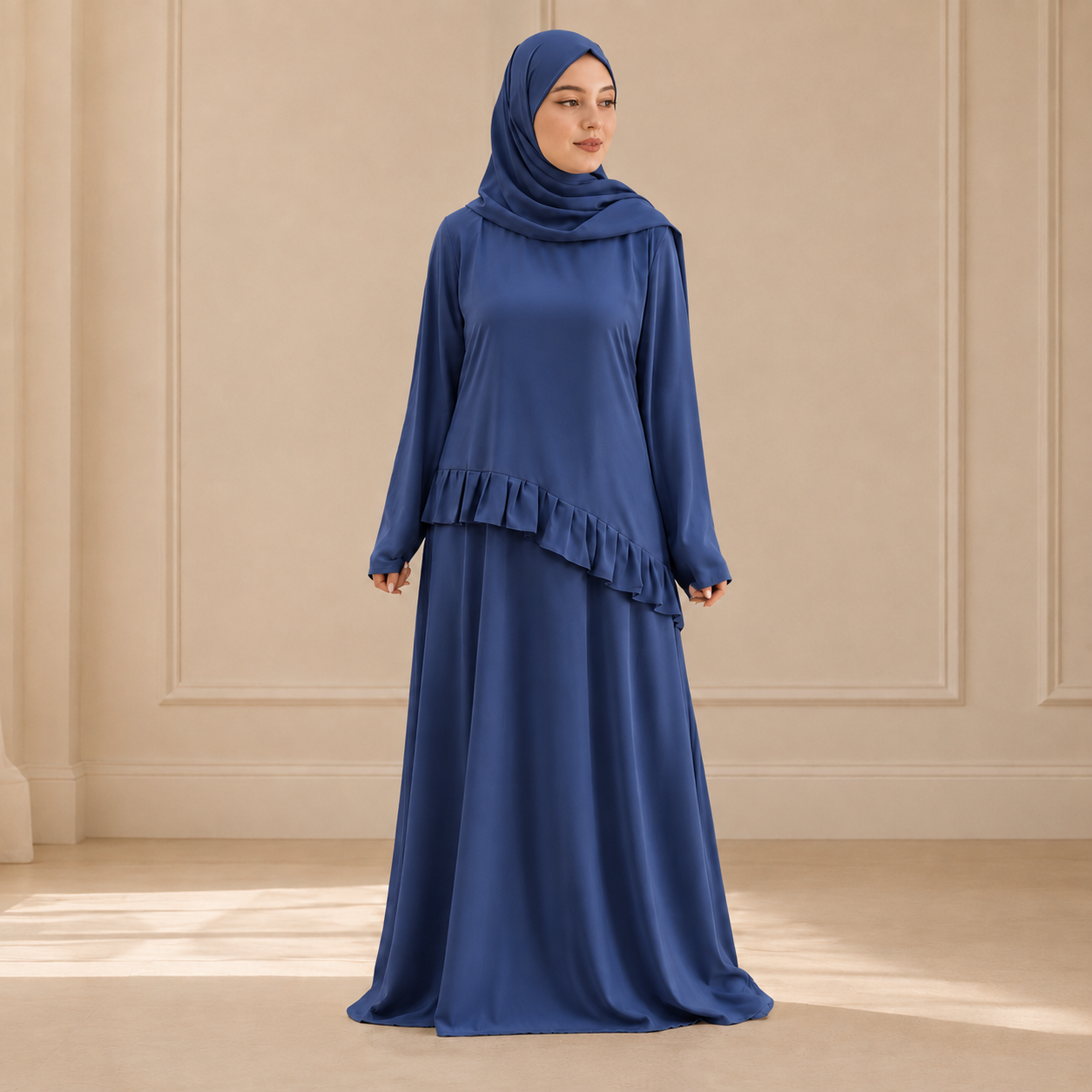 Abaya Cascade Élégance ✨