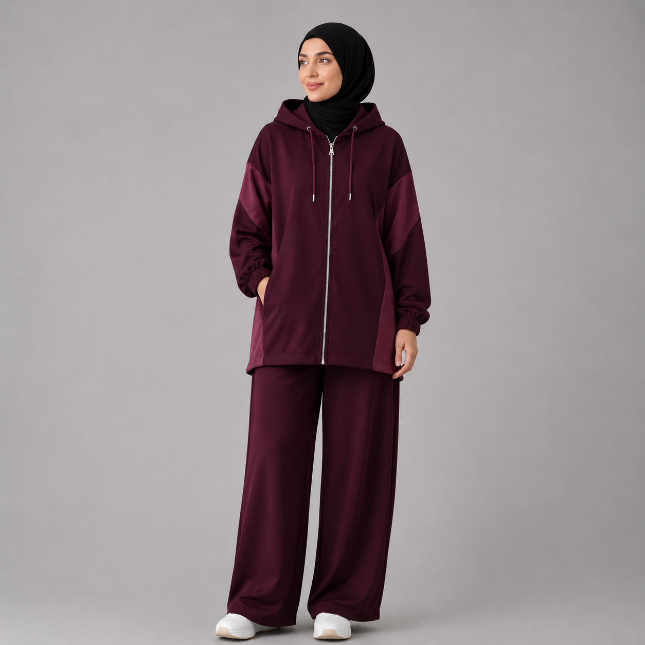 Ensemble Femme Long à Capuche