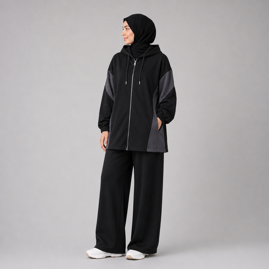 Ensemble Femme Long à Capuche