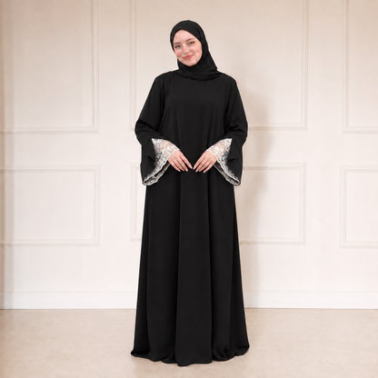 Abaya Amira avec Khimar Assorti