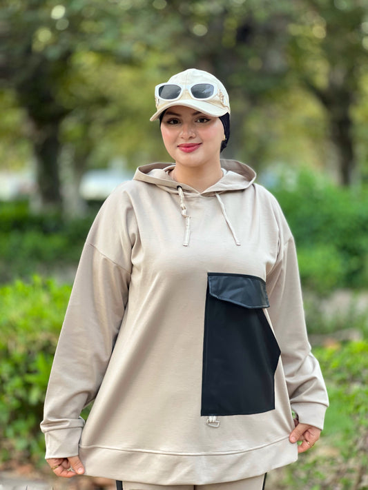 Ensemble Femme Chic & Confort – Beige