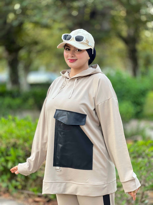 Ensemble Femme Chic & Confort – Beige