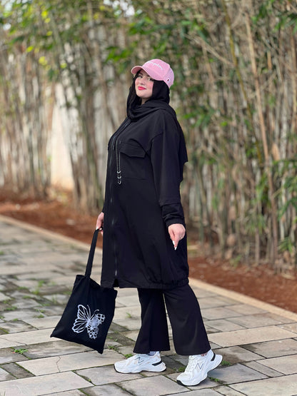 Le survêtement chic des femmes voilées – confort, pudeur et élégance signée Noirine 🖤