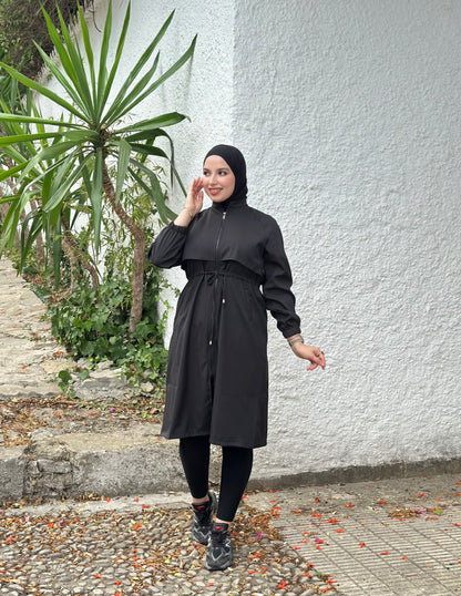 Robe Trench Noirine – Élégance & Confort (Offre spéciale)