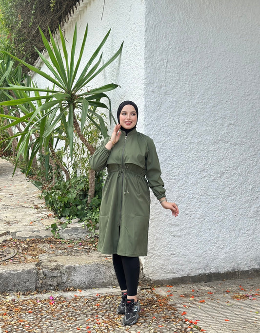 Robe Trench Noirine – Élégance & Confort (Offre spéciale)