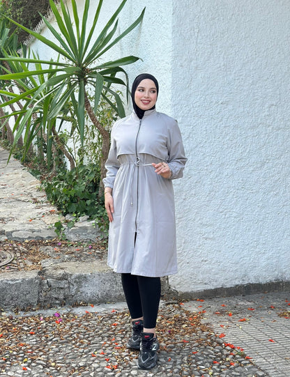 Robe Trench Noirine – Élégance & Confort (Offre spéciale)