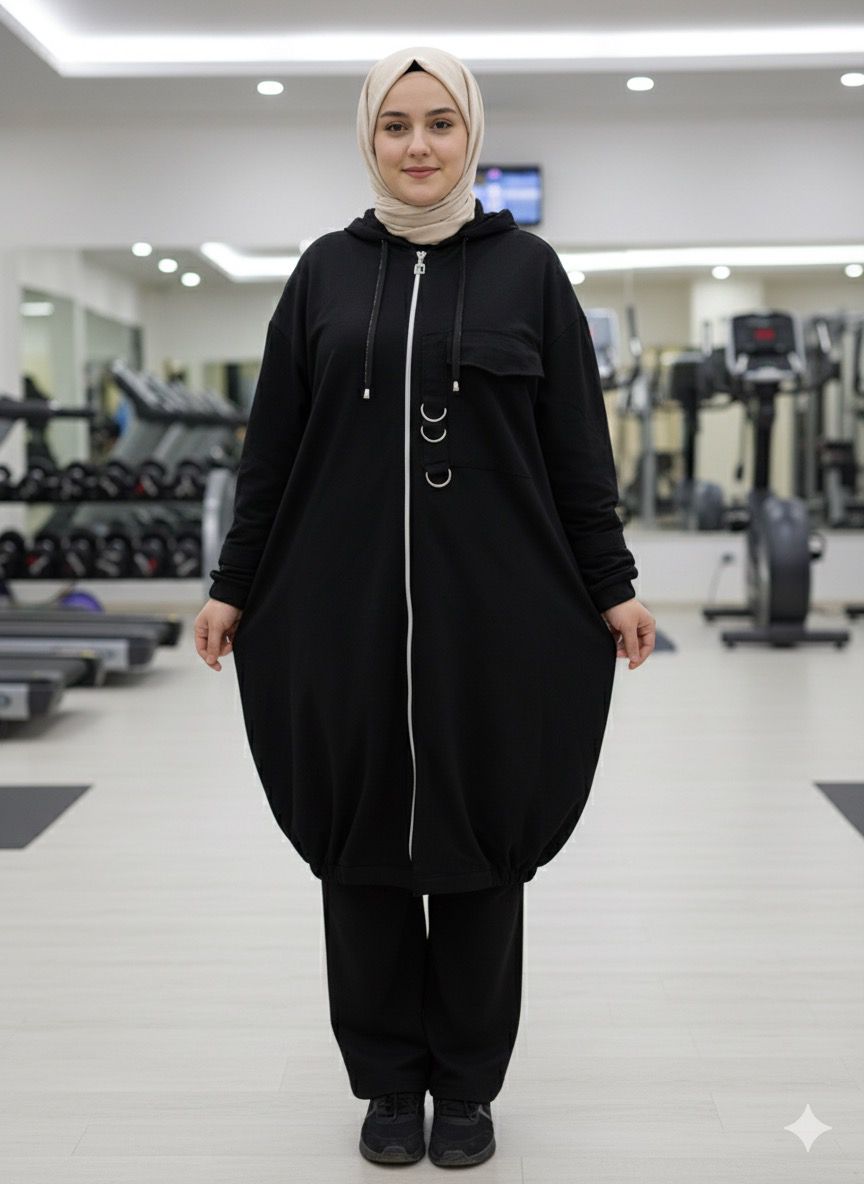 Le survêtement chic des femmes voilées – confort, pudeur et élégance signée Noirine 🖤
